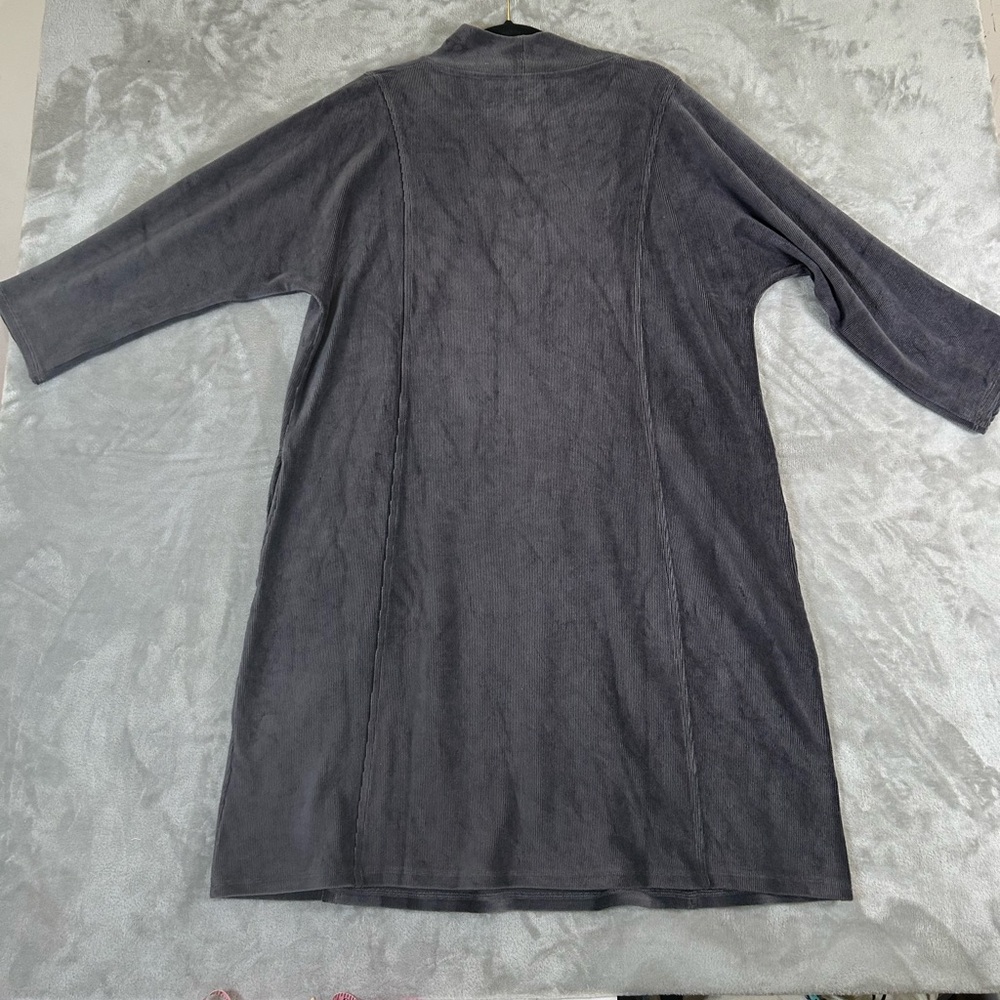 J. Jill corded velour mock neck dress - Picture 8 of 11